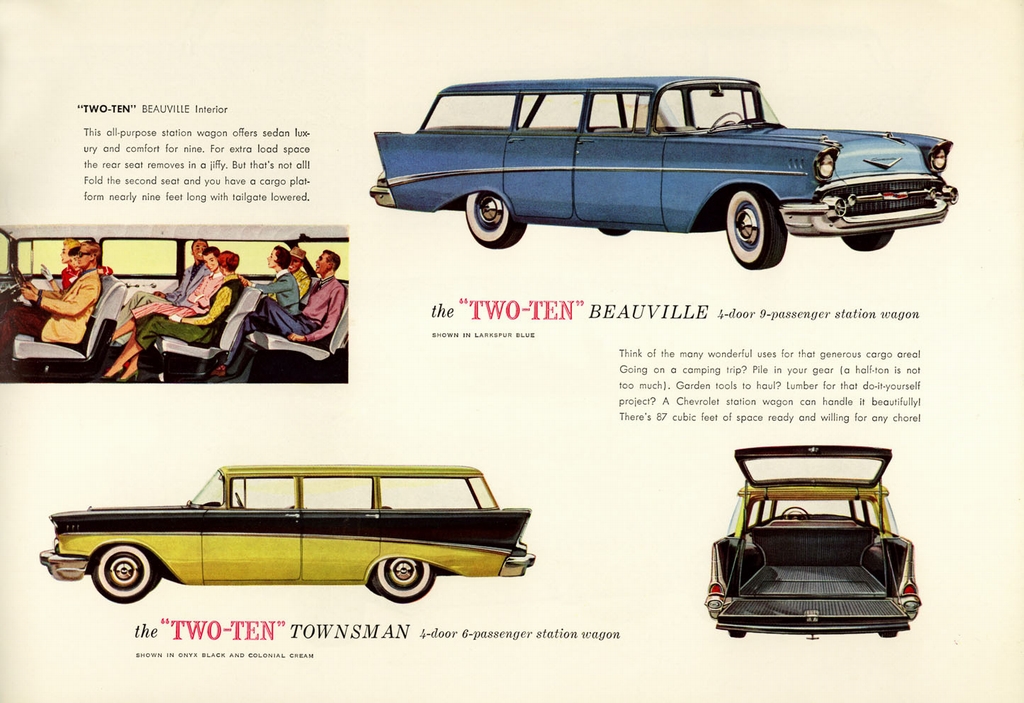 1957 Chevrolet Brochure Page 7